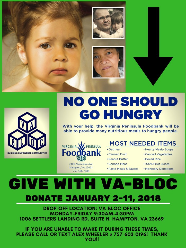 Give With VA-BLOC January 2-12