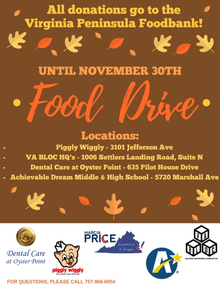 Food Drive flyer